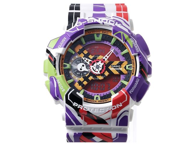 Casio G-SHOCK 1100 SERIES Evangelion Collaboration Modell Uhr