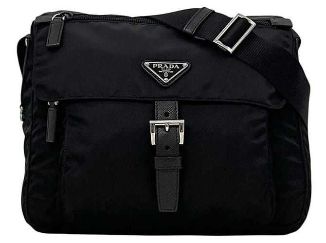 Sac à épaule Prada Vera Black Noir