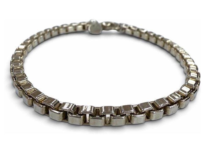 Autre Marque Pulsera de cadena Tiffany Venetian 925 Plata