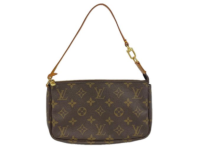 Louis Vuitton Monogram Pochette Accessoires Bag/Pouch Marrone