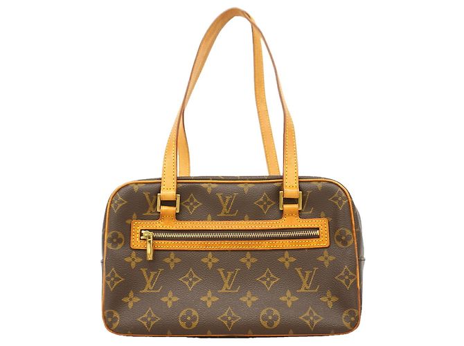 Borsa a tracolla Louis Vuitton Monogram Cite MM Marrone