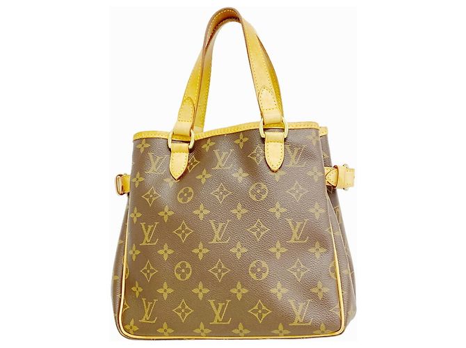 Borsa Tote Louis Vuitton Monogram Batignolles Marrone