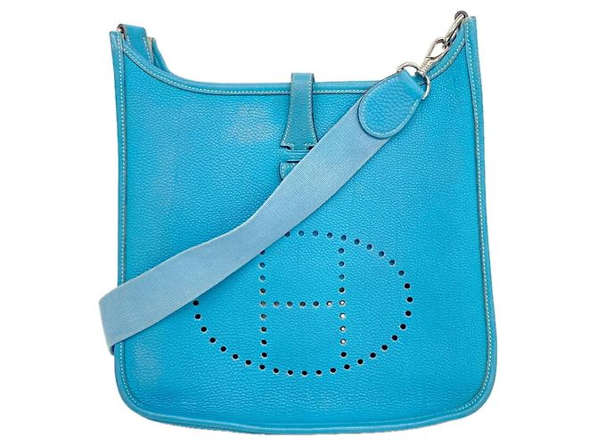 Hermès Borsa a tracolla Hermes Evelyne 1PM Blu