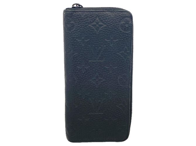 Cartera Zippy Monogram Taurillon Louis Vuitton Negro