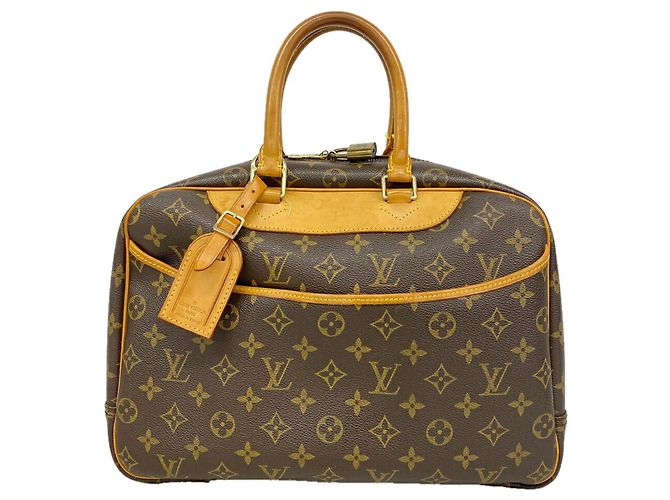 Bolsa Louis Vuitton Monogram Deauville Marrom