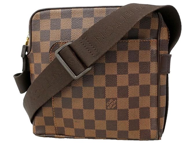 Sac à épaule Louis Vuitton Damier Olaf PM Damier ebène