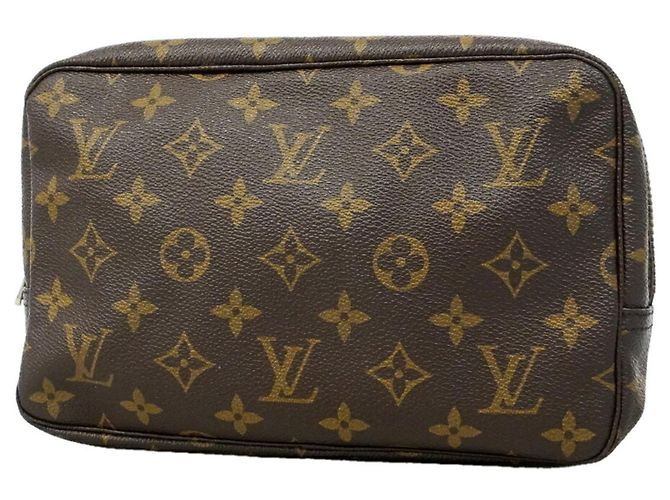 Louis Vuitton Monogram Toilette 23 Tasche/Etui Braun
