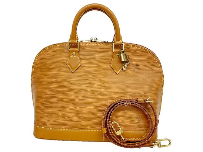 Borsa Louis Vuitton Alma Epi D'oro
