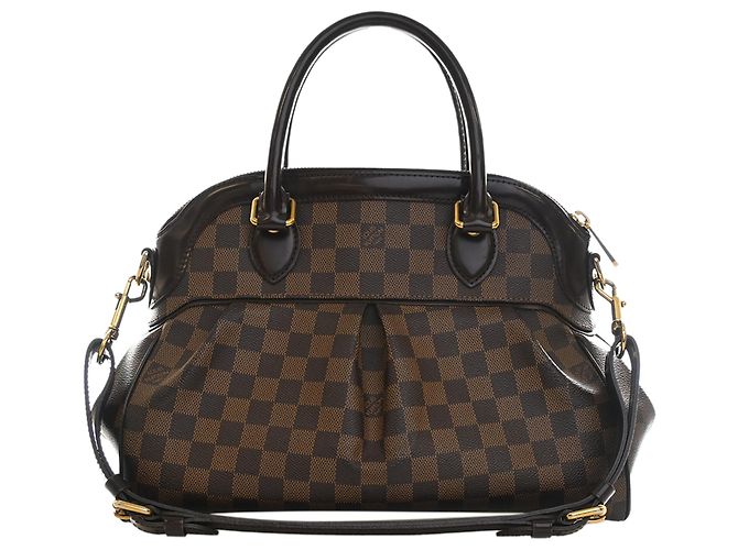 Louis Vuitton Brown Damier Ebene Trevi PM Castaño