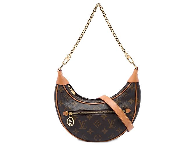 Louis Vuitton Brown Monogram Loop Marrone