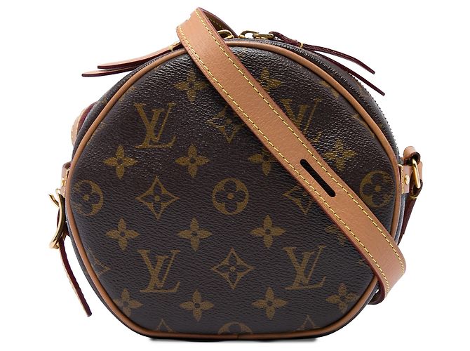 Louis Vuitton Brown Monogram Boite Chapeau Souple PM Marrom