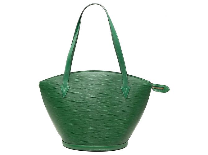 Louis Vuitton Green Epi Saint Jacques GM Long Strap Verde