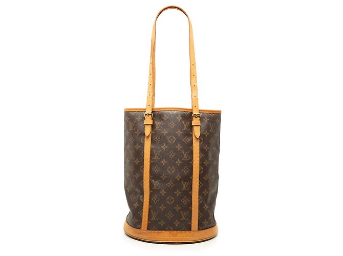 Louis Vuitton Brown Monogram Bucket GM Marron