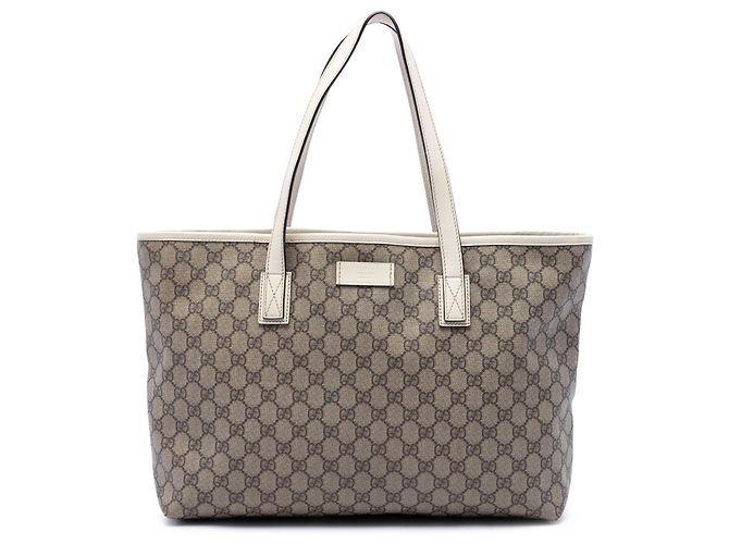 Borsa Tote Gucci Beige Medium GG Supreme