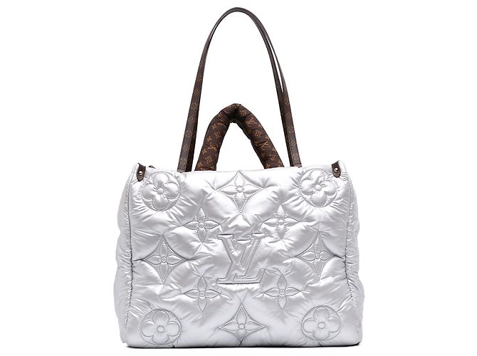 Louis Vuitton Silver Econyl Monogram Pillow Onthego GM