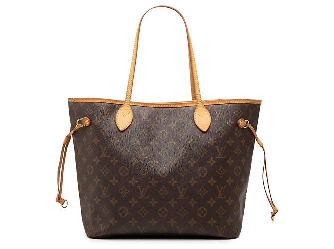 Louis Vuitton Brown Monogram Neverfull MM Marron