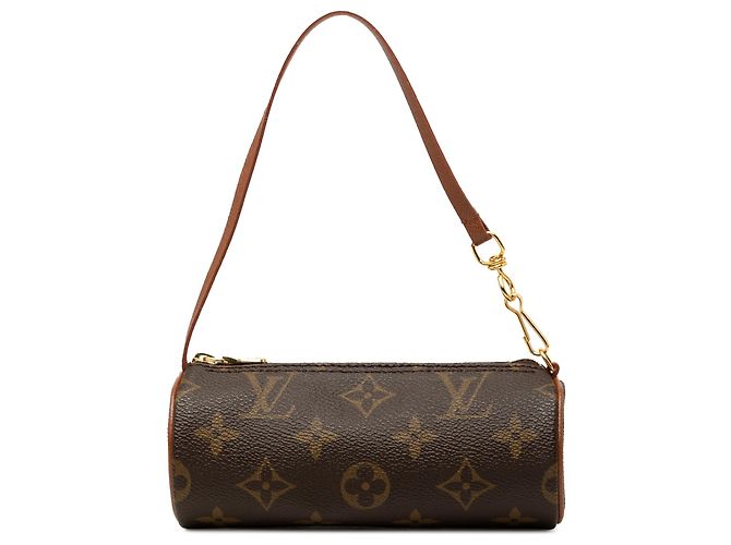 Louis Vuitton Brown Monogram Papillon Pochette Marrom