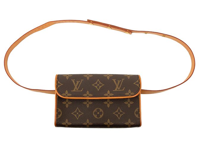 Louis Vuitton Pochette Florentine Monogram Brown Marrom