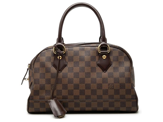 Louis Vuitton Brown Damier Ebene Duomo Marrom