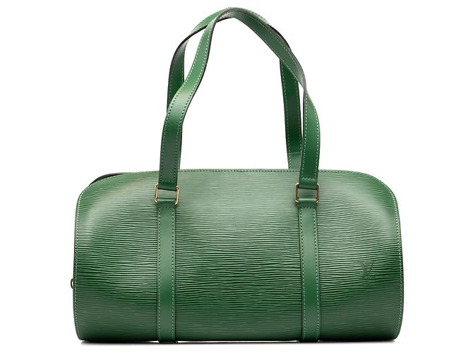 Louis Vuitton Green Epi Soufflot Vert