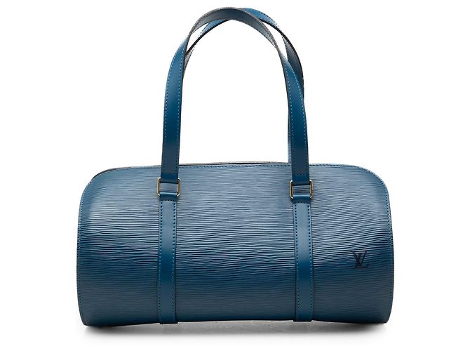 Louis Vuitton Blue Epi Soufflot Bleu
