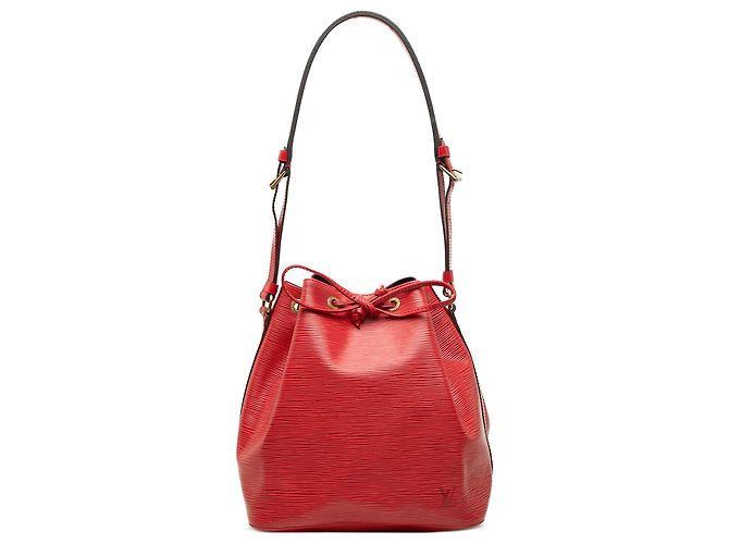 Louis Vuitton Red Epi Petit Noe Rouge