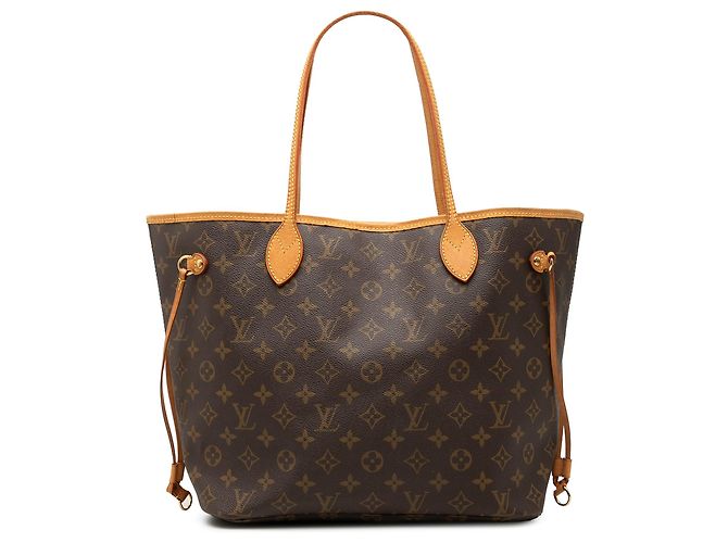 Louis Vuitton Brown Monogram Neverfull MM Marrone