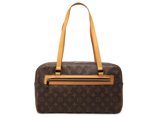 Louis Vuitton Brown Monogram Cite GM Marron