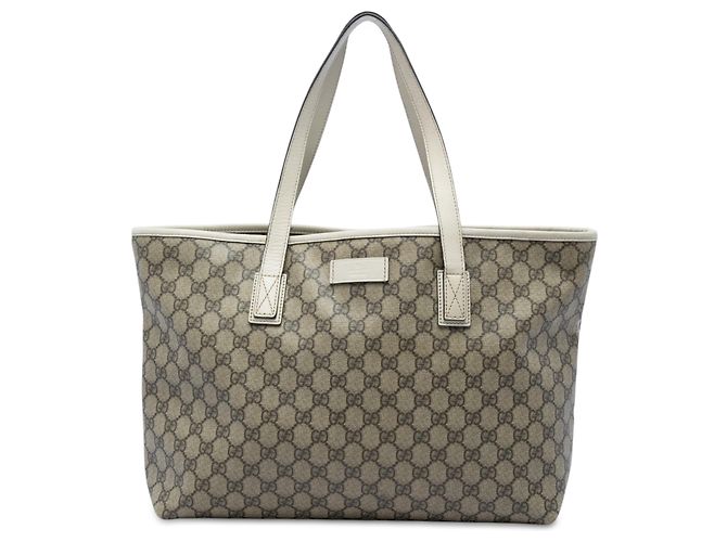 Gucci Beige Medium GG Supreme Tote