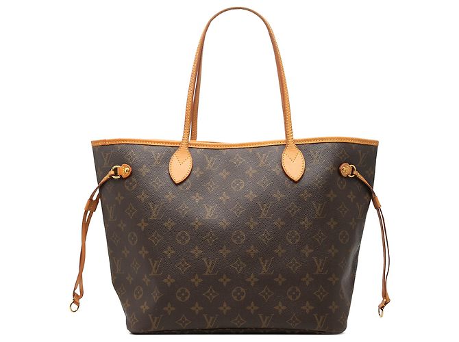 Louis Vuitton Brown Monogram Neverfull MM Marron