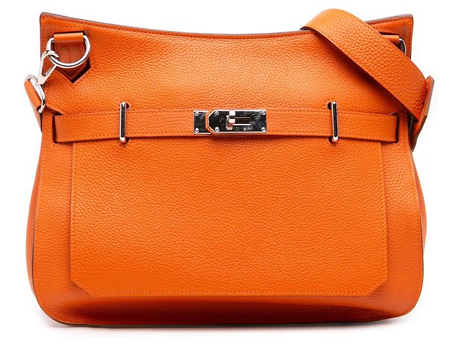 Hermès Orange Clemence Jypsiere 34