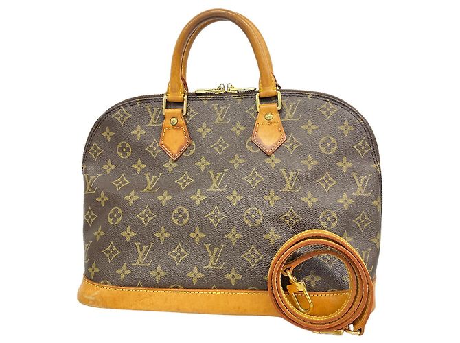 Bolsa Louis Vuitton Monogram Alma Marrom