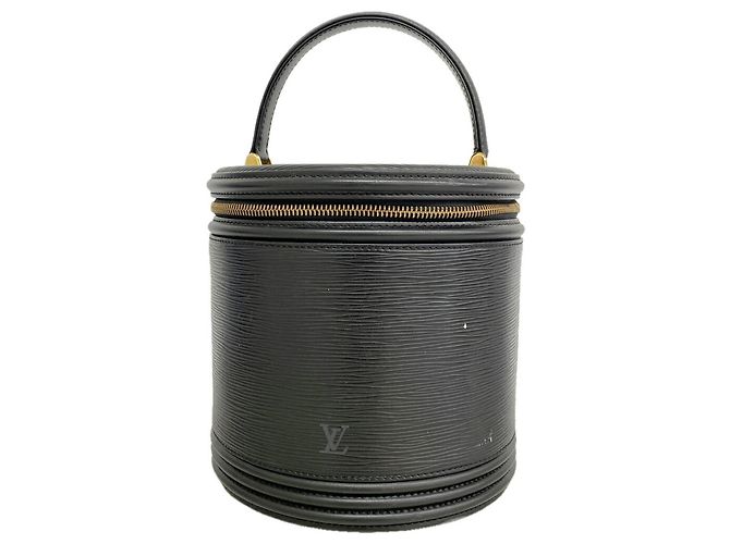 Borsa Louis Vuitton Epi Cannes in Noir Nero