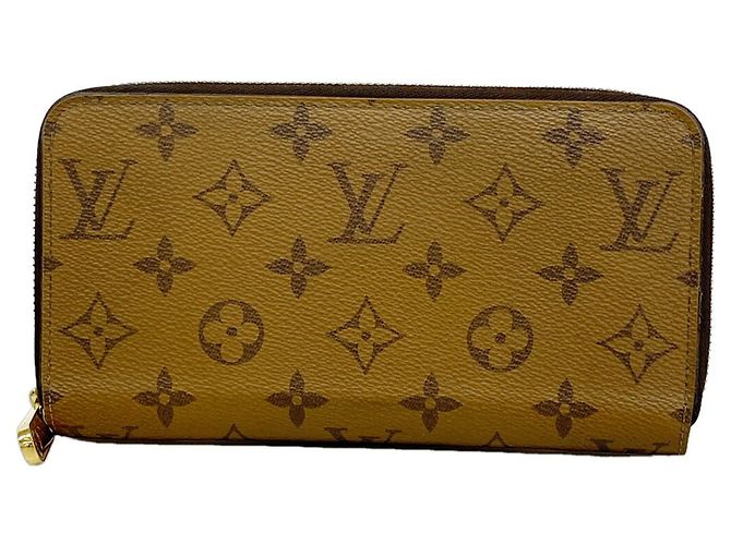 Carteira Zippy Monogram Reverse Louis Vuitton Marrom