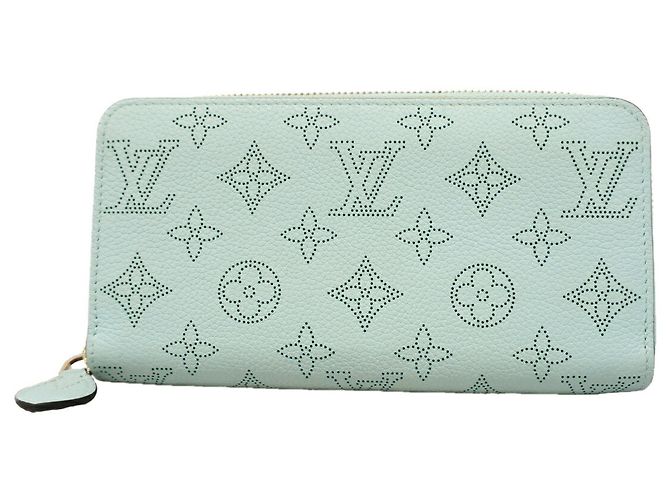 Louis Vuitton Mahina Zippy Wallet Green