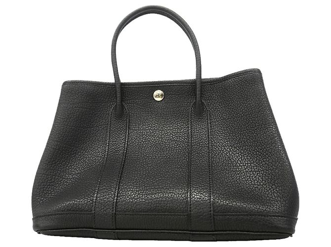 Hermès Sac Cabas Hermes Garden TPM Noir