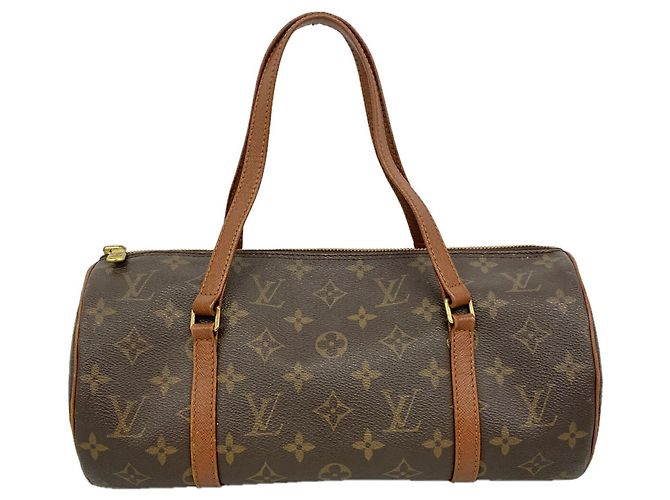 Borsa Louis Vuitton Monogram Papillon 30 Marrone