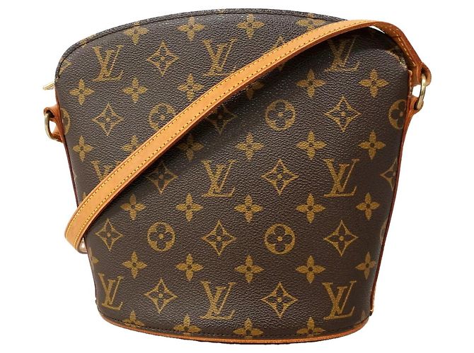 Bolsa de Ombro Louis Vuitton Monogram Druot Marrom