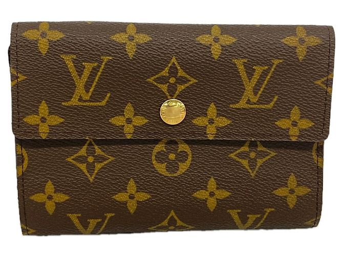 Cartera Tri-fold Monogram Louis Vuitton Portefeuille Alexandra Castaño