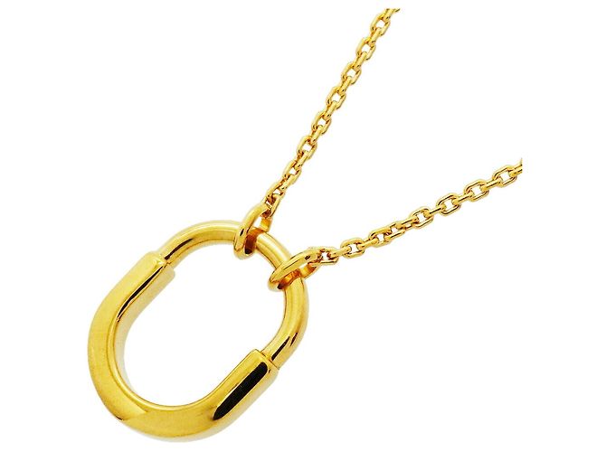 Autre Marque Collar Tiffany & Co. Lock Small en oro amarillo de 18K
