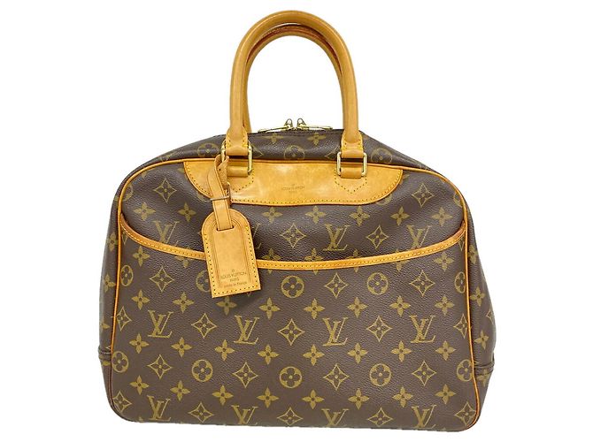 Bolsa Louis Vuitton Monogram Deauville M47270 Marrom