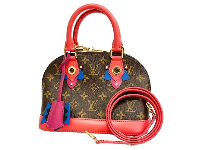 Louis Vuitton Monogram Totem Alma BB Handtasche Braun