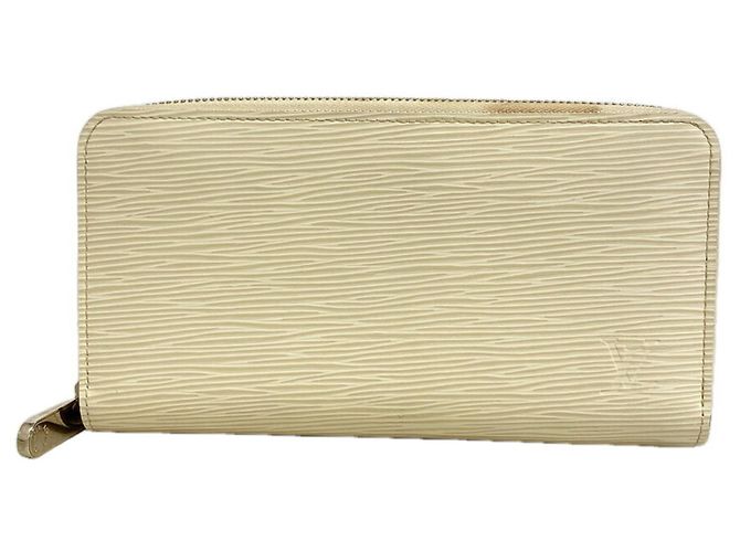 Louis Vuitton Epi Zippy Wallet Eggshell