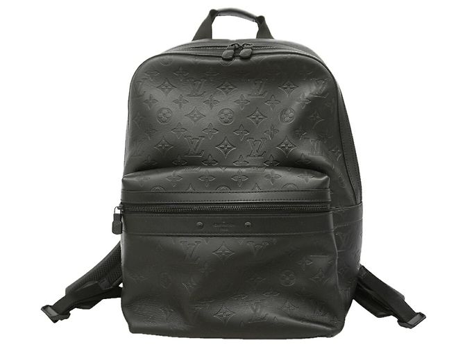 Louis Vuitton Monogram Shadow Sprinter Rucksack Schwarz
