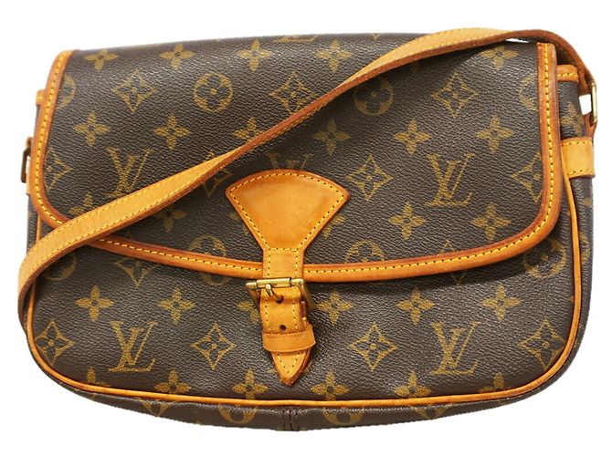 Borsa a tracolla Louis Vuitton Monogram Sologne Marrone