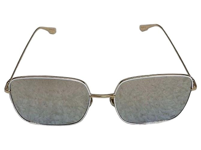 Gafas de sol Dior de metal dorado