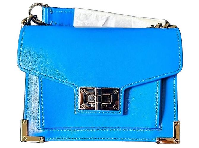Bolso bandolera The Kooples Emily en cuero azul