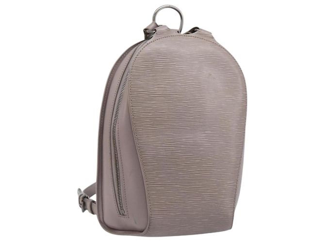 LOUIS VUITTON Epi Mabillon Backpack Lilac M5223B LV Auth 197253A Purple
