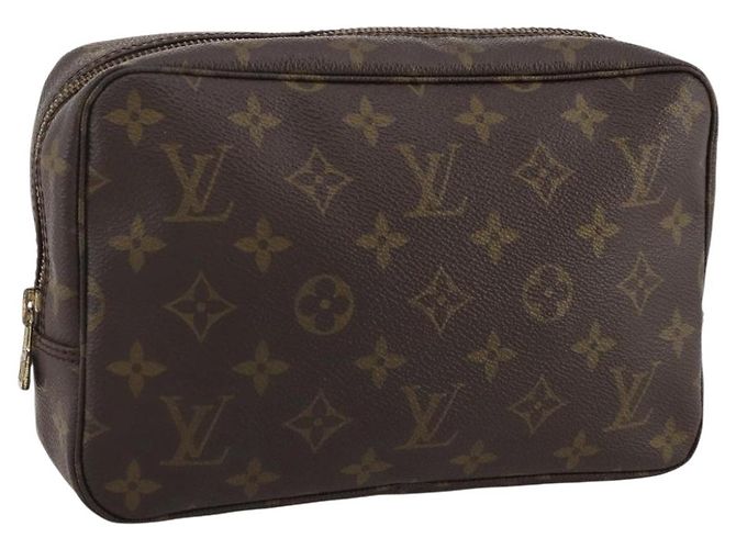 LOUIS VUITTON Monogram Trousse Toilette 23 Clutch Bag M47524 LV Auth 205129 Monogramm