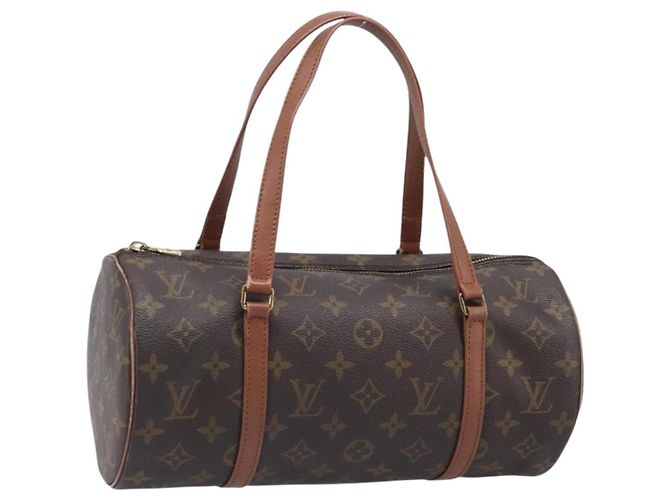 LOUIS VUITTON Monogram Papillon 30 Hand Bag M51385 LV Auth 203667A